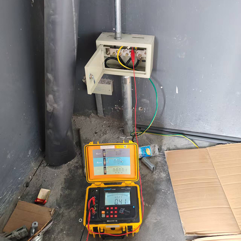 江寧某廠區(qū)防雷檢測